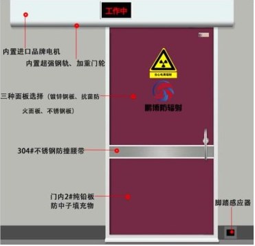 山東防輻射鉛門|山東防輻射門|山東鉛門|山東手術室自動門